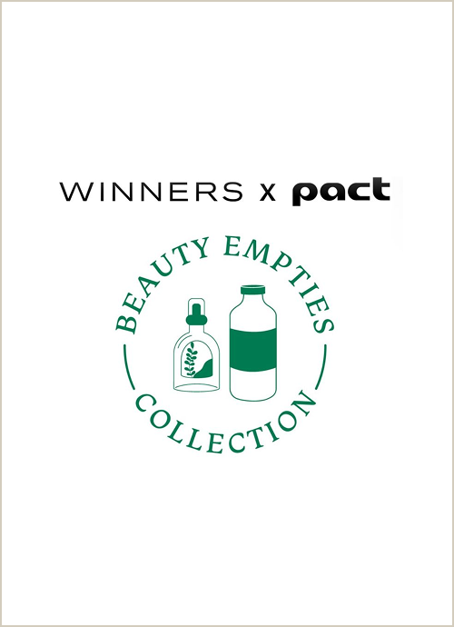 winners x pact beauties empties collection